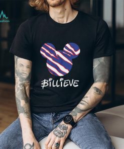 Billieve Buffalo Bills Mickey Mouse Graphic T shirt
