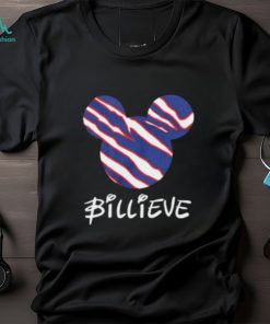 Billieve Buffalo Bills Mickey Mouse Graphic T shirt