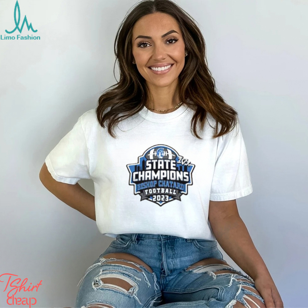 Bishop Chartered Football 17x State Champions 2023 T Shirt Bishop Chartered Football 17x State Champions 2023 T Shirt