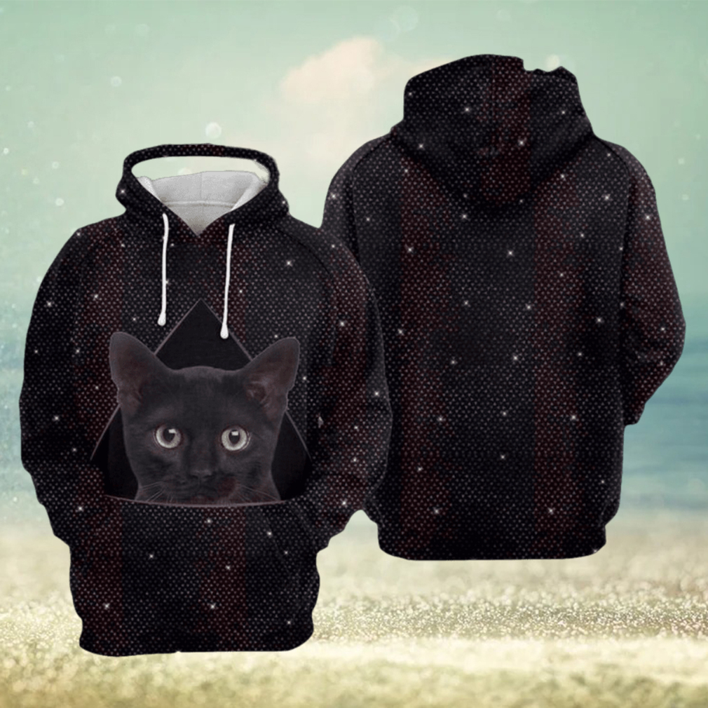 Black Cat Bling 3D Printed Hoodie Black Cat Bling 3D Printed Hoodie