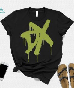 Black D Generation X Spray Paint Logo Shirt