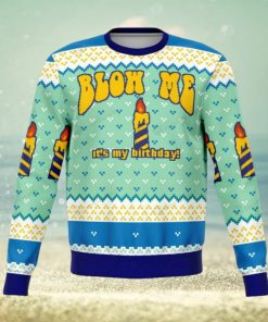 Blow Me Funny For Christmas Gifts Ugly Xmas Sweater