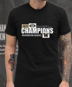 Blue 84 Adult Washington Huskies 2023 PAC 12 Champions T Shirt