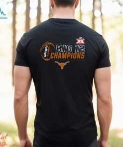 Blue 84 Texas Longhorns Youth Black 2023 Big 12 Football Conference Champions Locker Room T Shirt