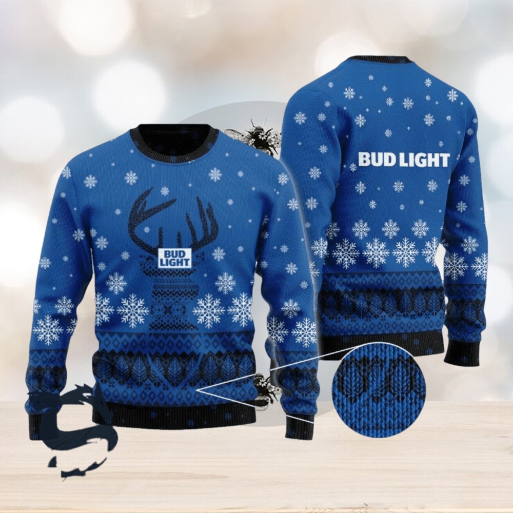 Light blue hot sale christmas sweater