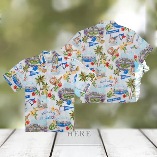 Blue Jays Scenic Hawaiian Shirt