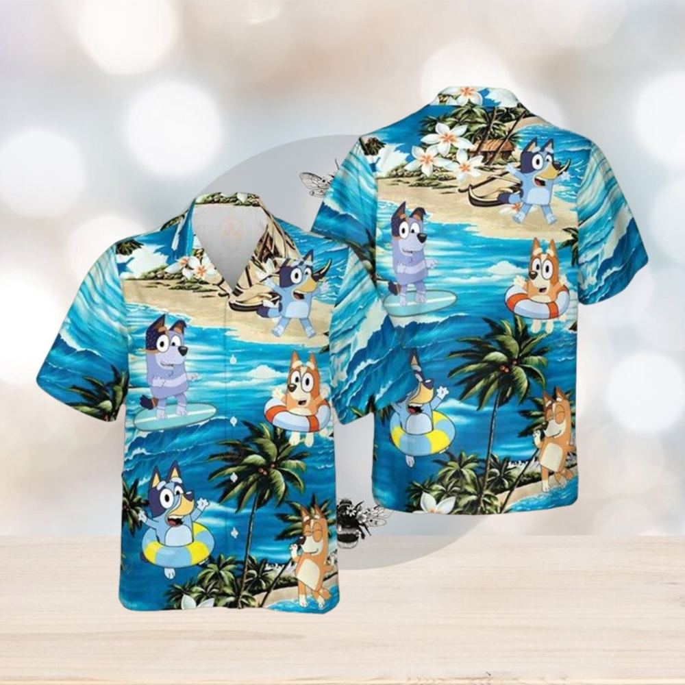 Bluey Hawaiian Shirt Bluey And Bingo Best Hawaiian Shirts Bluey Hawaiian Shirt Bluey And Bingo Best Hawaiian Shirts