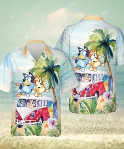 Bluey Hawaiian Shirt Bluey And Bingo Set Tropical Best Hawaiian Shirts