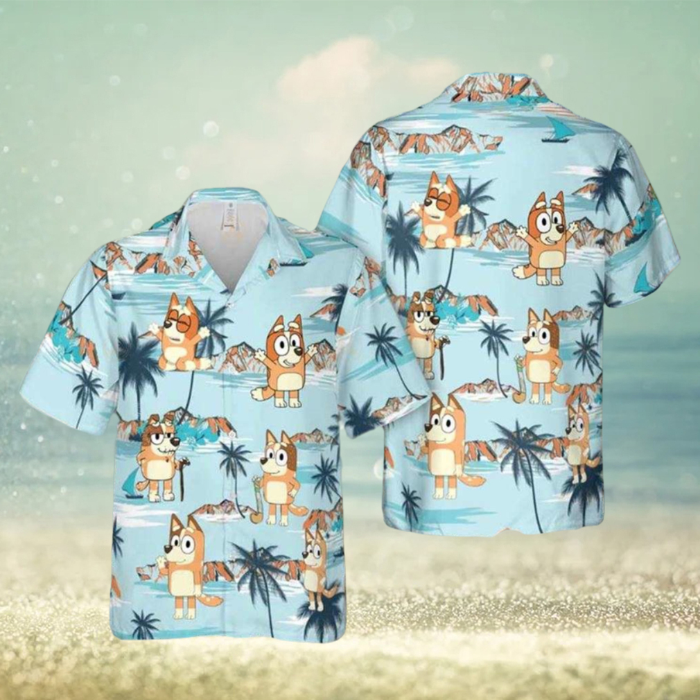 Bluey Hawaiian Shirt Bluey Beach Best Hawaiian Shirts Bluey Hawaiian Shirt Bluey Beach Best Hawaiian Shirts