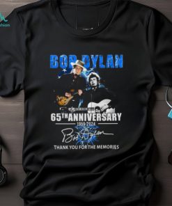 Bob Dylan 65th Anniversary 1959 – 2024 Thank You For The Memories T Shirt
