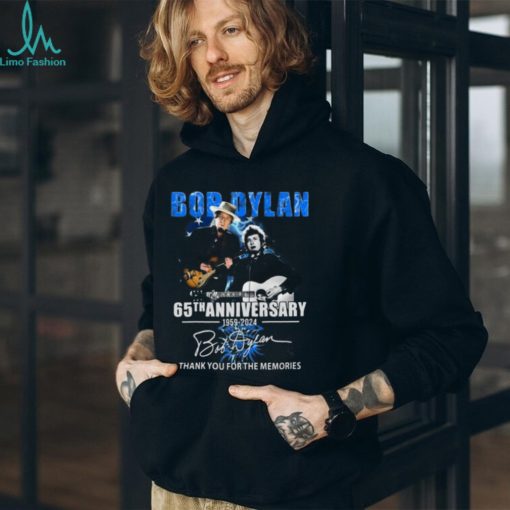 Bob Dylan 65th Anniversary 1959 – 2024 Thank You For The Memories T Shirt