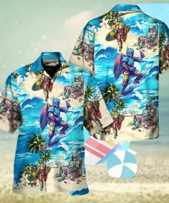 Boba Fett Star Wars Surfing Summer Beach Hawaiian Shirt