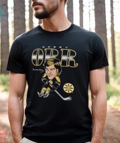 Bobby Orr Boston Bruins Fanatics Branded Player Caricature T Shirt