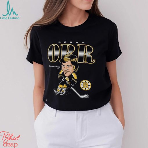 Bobby Orr Boston Bruins Fanatics Branded Player Caricature T Shirt