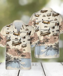 Boeing CH 47 Chinook Lifting Hawaiian Shirt