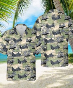 Boeing Vertol CH 46 Sea Knight USMC Aloha Hawaiian Shirt Beach Gift Short Sleeve Shirt