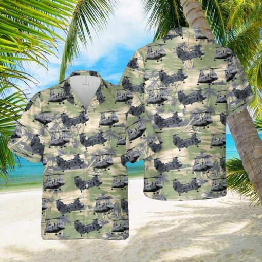 Boeing Vertol CH 46 Sea Knight USMC Aloha Hawaiian Shirt Beach Gift Short Sleeve Shirt