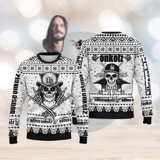 Bohse Ibkelz Rock Band Ugly Christmas Sweater