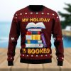 3D Cat Print Christmas Meo Eat Sweater