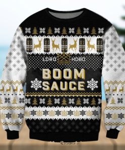 Boomsauce Lord Hobo Brewing Co For Christmas Gifts Ugly Xmas Sweater