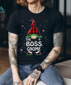 Boss Gnome Buffalo Plaid Matching Family Christmas Pajama T Shirts, hoodie, sweater, long sleeve and tank top Boss Gnome Buffalo Plaid Matching Family Christmas Pajama T Shirts