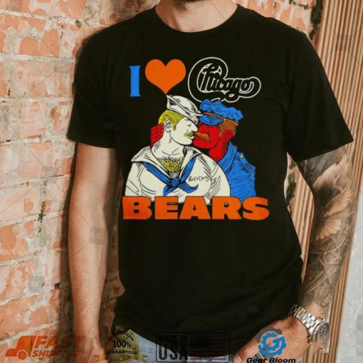 Boss dog I love Chicago bears shirt