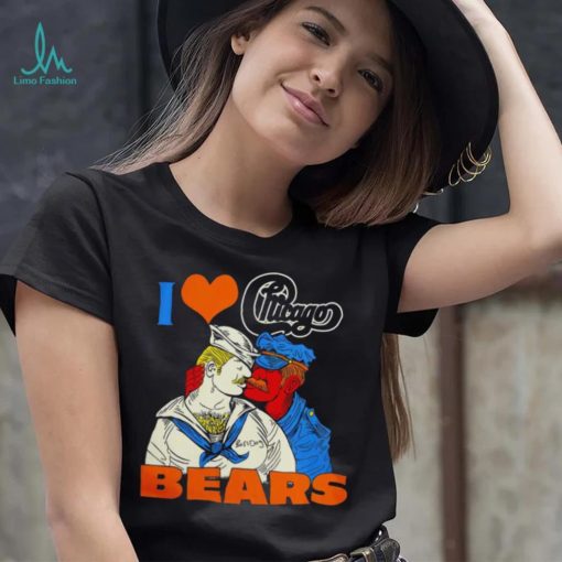 Boss dog I love Chicago bears shirt