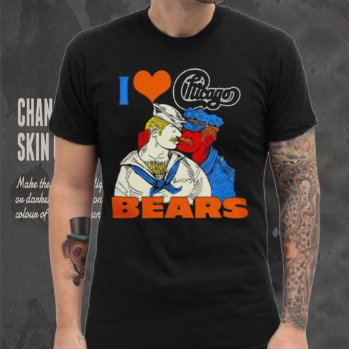 Boss dog I love Chicago bears shirt