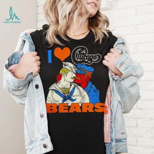 Boss dog I love Chicago bears shirt