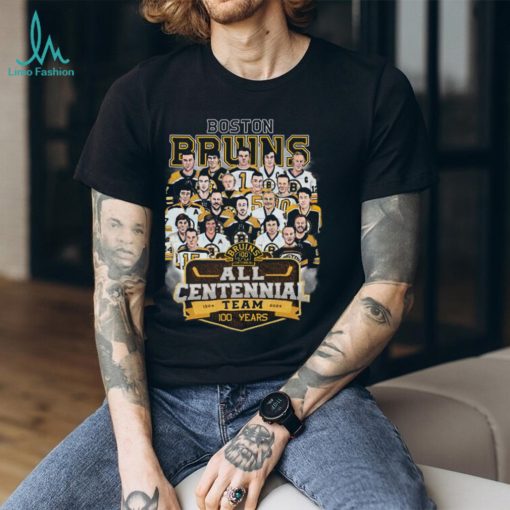 Boston Bruins All Centennial Team 100 Years 1924 – 2024 T Shirt