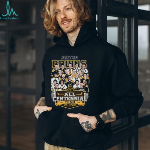 Boston Bruins All Centennial Team 100 Years 1924 – 2024 T Shirt