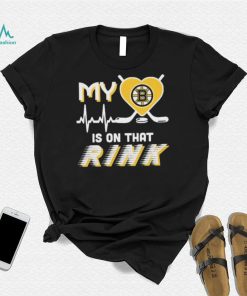 Boston Bruins My Heart Is On that Rink Shirt
