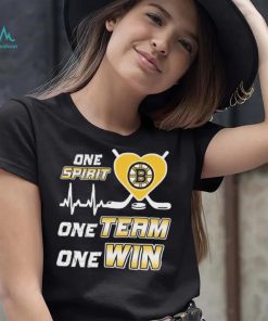 Boston Bruins One Spirit One Team One Win Shirt
