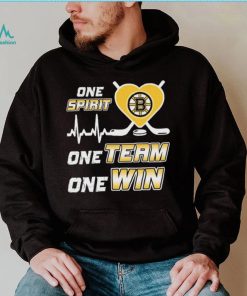 Boston Bruins One Spirit One Team One Win Shirt