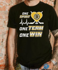 Boston Bruins One Spirit One Team One Win Shirt