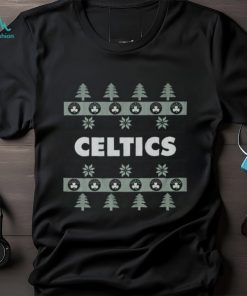 Boston Celtics Holiday Christmas Tree T Shirt, hoodie, sweater, long sleeve and tank top Boston Celtics Holiday Christmas Tree T Shirt