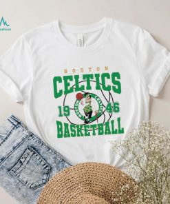 Boston Celtics basketball NBA est 1946 logo retro shirt