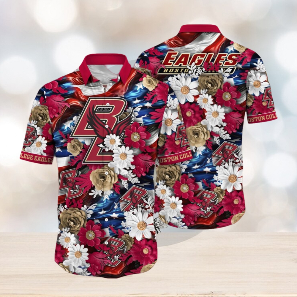 Boston College Eagles NCAA3 Hawaii Shirt Independence Day Boston College Eagles NCAA3 Hawaii Shirt Independence Day