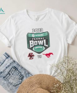 Boston College Eagles vs SMU Mustangs 2023 Wasabi Fenway Bowl shirt