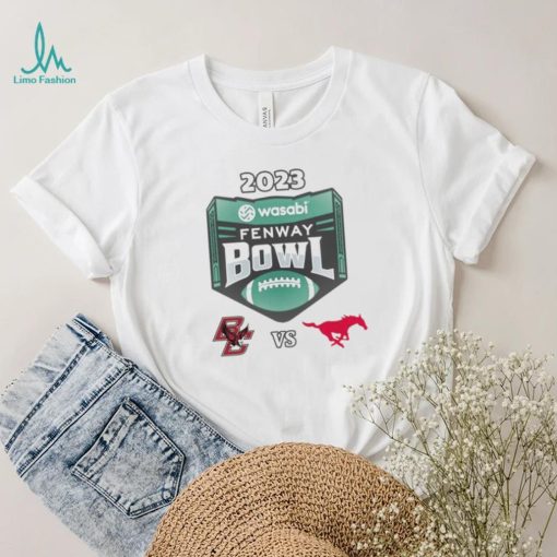 Boston College Eagles vs SMU Mustangs 2023 Wasabi Fenway Bowl shirt