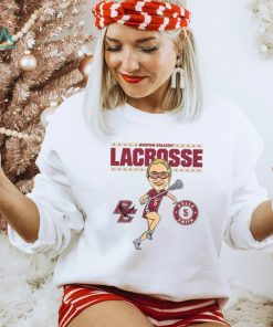 Boston College NCAA Women's Lacrosse Belle Smith On the Field T Shirt