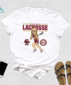 Boston College NCAA Women's Lacrosse Hunter Roman On the Field Hooded Shirt, hoodie, sweater, long sleeve and tank top Boston College NCAA Women's Lacrosse Hunter Roman On the Field Hooded Shirt