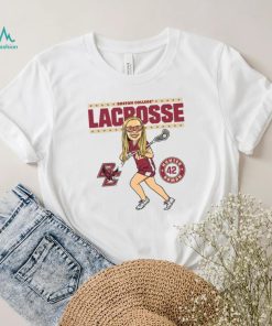 Boston College NCAA Women's Lacrosse Hunter Roman On the Field Hooded Shirt, hoodie, sweater, long sleeve and tank top Boston College NCAA Women's Lacrosse Hunter Roman On the Field Hooded Shirt