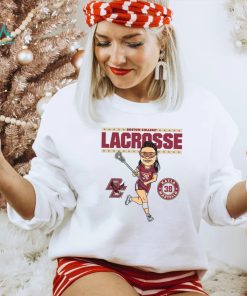 Boston College NCAA Women's Lacrosse Kayla Martello On the Field T Shirt