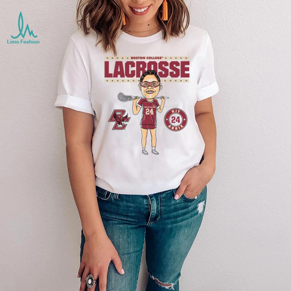 Boston College NCAA Women’s Lacrosse Kit Arrix On the Field T Shirt Boston College NCAA Women’s Lacrosse Kit Arrix On the Field T Shirt