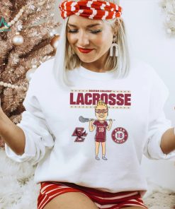 Boston College NCAA Women's Lacrosse Ryan Smith On the Field T Shirt