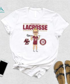 Boston College NCAA Women's Lacrosse Ryan Smith On the Field T Shirt