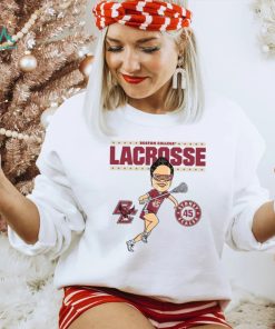 Boston College NCAA Women's Lacrosse Sydney Scales On the Field T Shirt