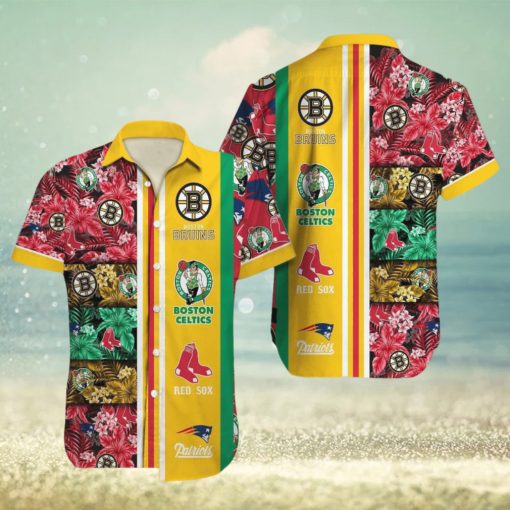 Boston Sport Teams Hawaiian Shirt Sport Fans Lover Gift