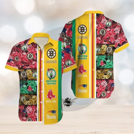 Boston Sport Teams Hawaiian Shirt Sport Fans Lover Gift